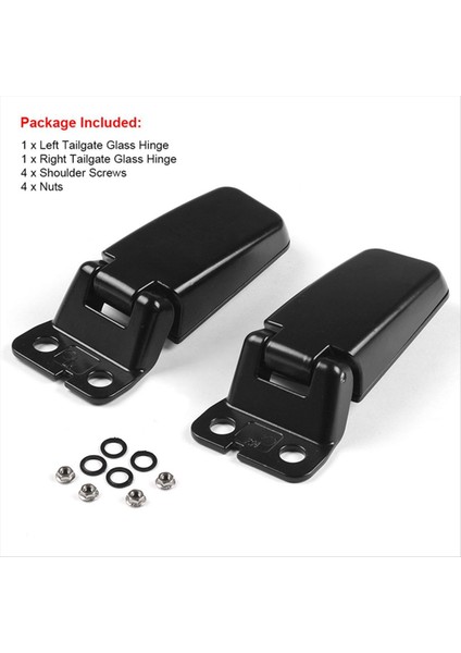 Sol ve Sağ Arka Kapak Pencere Cam Menteşeleri Nissan Armada 2004-2015 Infiniti QX56 90321-7S000 90320-7S000 (Yurt Dışından) fırsatları