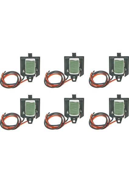 6x 94749639 Radyatör Fan Üfleyici Motor Direnci Chevrolet Cruze Için Uyuyor 1 8l Opel Astra Zafira Vectra 2006- 3134503108 (Yurt Dışından)