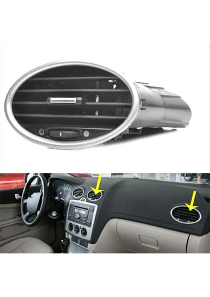 2pcs 4M51-A014L21-AD Ön Gösterge Merkezi Ford Focus Için Klima Çıkışı Mk2 2005-2013 Ac Hava Havalandırma Izgarası Grille Assy (Yurt Dışından) modelleri