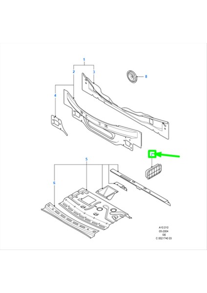 Ford Focus Fiesta Ecosport Metrostar 2001-2018 YF1A-54280B62-AD (Yurt Dışından) indirimleri