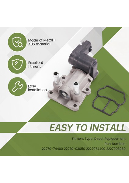 22270-74400 Toyota Camry Ce Le Xle Solara Se 2 2l 22270-03050 2227074400 2227003050 (Yurt Dışından) indirimleri