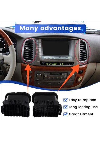 Toyota Land Cruiser 1998-2007 Lexus LX470 55670-60070 55670-60130 (Yurt Dışından) fırsatları