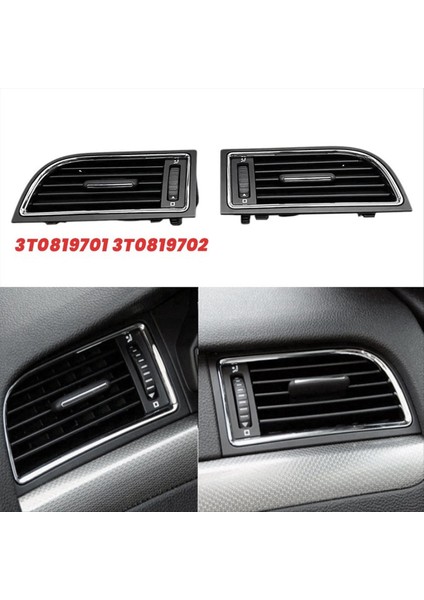 Araba Gösterge Tablosu Klima Outlet Skoda Için Superb 2 Mk2 3t 2008-2015 Ac Hava Havalandırma Grille 3T0819701 Sol (Yurt Dışından) modelleri