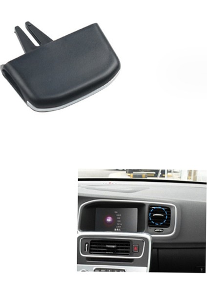 2x Araç Gösterge Tablosu Orta Kısa Kısa A/c Volvo V60 S60 2011-2019 Hava Havalandırma Ayar Tokası Için (Yurt Dışından) modelleri