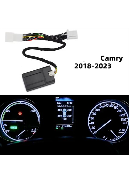 Toyota Camry Için 2018-2023 Rav4 Corolla 2019-23 Tpms Tire Dijital LCD Ekran Otomatik Güvenlik Alarm Lastik Basınç Monitörü (Yurt Dışından) fiyatları