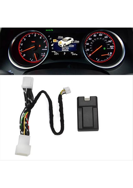 Toyota Camry Için 2018-2023 Rav4 Corolla 2019-23 Tpms Tire Dijital LCD Ekran Otomatik Güvenlik Alarm Lastik Basınç Monitörü (Yurt Dışından) fırsatları