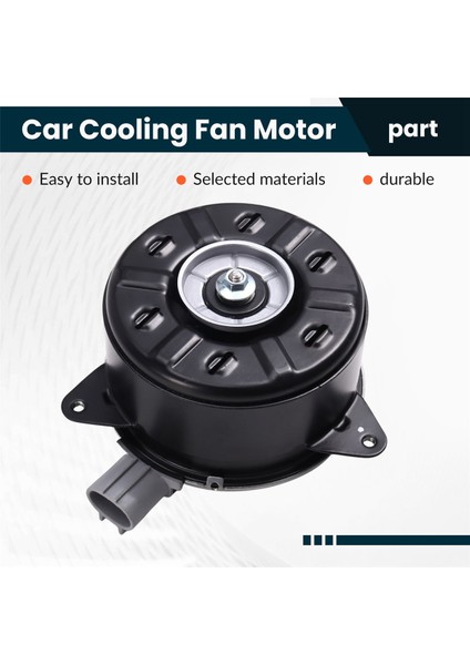 Toyota Lexus Vios Için Yaris Previa Rav4 Corolla ES330 Rh Yedi Yaprak Fan Motoru Soğutma Fan Motoru 16363-0T040 (Yurt Dışından) fırsatları