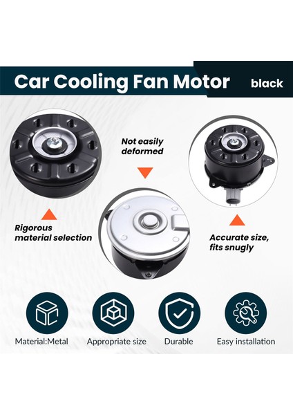 Toyota Lexus Vios Için Yaris Previa Rav4 Corolla ES330 Rh Yedi Yaprak Fan Motoru Soğutma Fan Motoru 16363-0T040 (Yurt Dışından) indirimleri