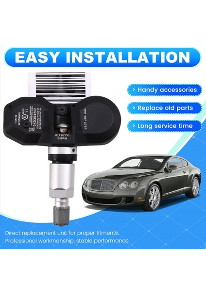 7PP907275F 4F0907275B Tpms 433MHZ Audi A4 A6 A8 Q7 Porsche 911 Boxster Cayenne Vw Touareg Tire Basınç Sensörü 4pcs (Yurt Dışından) fırsatları