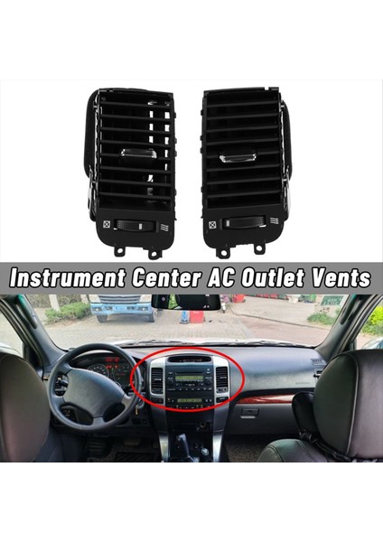 Toyota Land Cruiser Prado LC120 GX470 03-09 Hava Havalandırma Grille 5568060030 5568060040 (Yurt Dışından) fırsatları