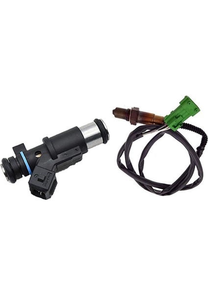 1pcs Peugeot Için Oxygen O2 Sensörü 206 306 307 406 &amp 1pcs Citroen C2 C3 Saxo Xsara Berlingo Için Yakıt Enjektörleri (Yurt Dışından)