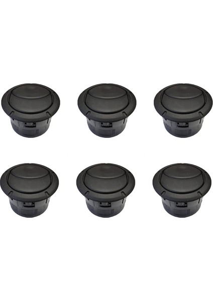 6x Gösterge Tablosu Iç Hava Havalandırma Isıtıcı Renault Dacia Logan Sandero Duster Master 8200212480 (Yurt Dışından)