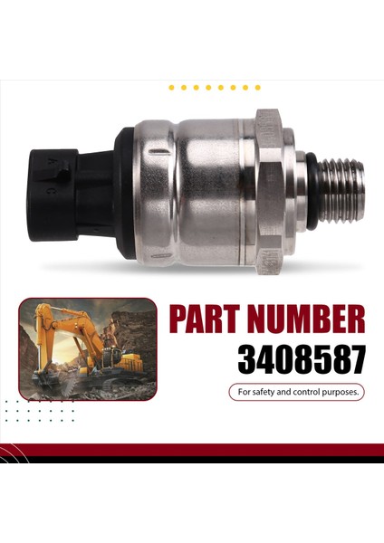 3408587 Cummins Için Ekskavatör Basınç Sensörü QSK23 QST30 QSV81 QSV91 Hyundai Excavator R1200-9 3160588 (Yurt Dışından) indirimleri