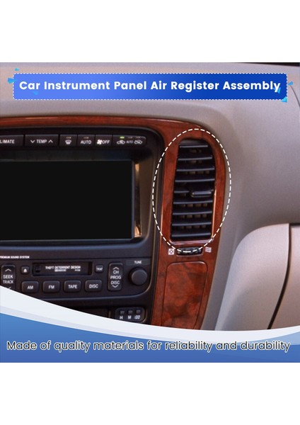 Toyota Land Cruiser 1998-2007 Lexus LX470 Dash Klima Outleti (Yurt Dışından) indirimleri