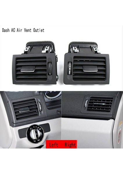 Mercedes Benz C Sınıfı W204 2008-2010 Için Araba Dash Ac Hava Havalandırma Outlet Grille Montaj (Yurt Dışından) modelleri