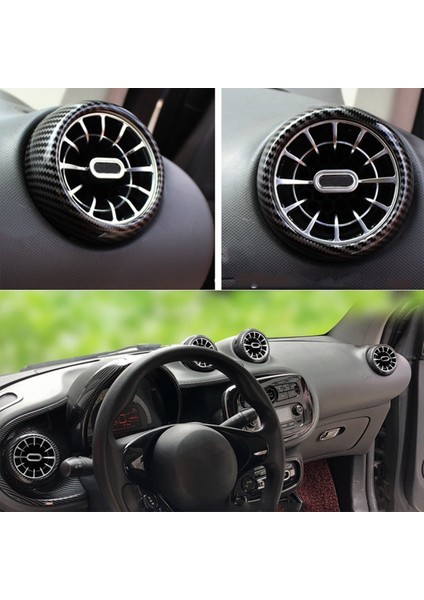1set/4pcs Araba Girdabı Klima Hava Çıkışı Modifikasyon Parçaları Mercedes Smart 453 Fortwo Forfour (Yurt Dışından) fiyatları