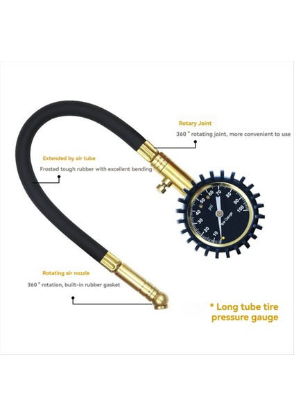 Lastik Basınç Göstergesi Araba Lastik Basıncı Göstergesi Araba Kamyonu Bisiklet Lastikleri Için Lastik Basınç Göstergesi (Yurt Dışından) fırsatları