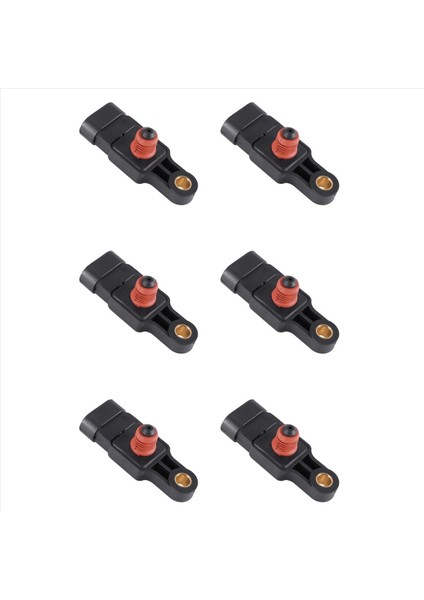6x Manifold Mutlak Basınç Haritası Sensörü Chevrolet Aveo Kalos Matiz Spark Nubira Lacetti Daewoo Tico 0 8 1 0 1 2 (Yurt Dışından)