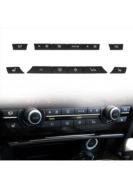Bmw F07 GT/F11 F01/F02 Için 36PCS Düğme Anahtar Kapakları A/c Isıtıcı Anahtarı Kiti Paneli (Yurt Dışından) fiyatları