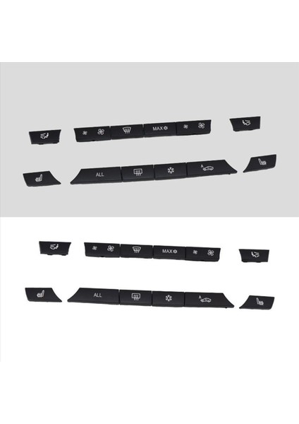 Bmw F07 GT/F11 F01/F02 Için 36PCS Düğme Anahtar Kapakları A/c Isıtıcı Anahtarı Kiti Paneli (Yurt Dışından) indirimleri
