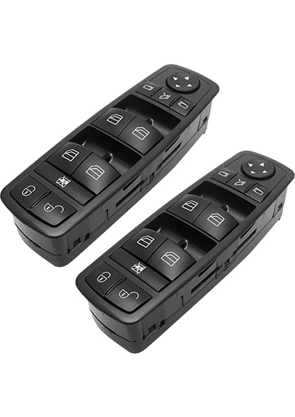 Mercedes Için 2x Elektrik Güç Master Pencere Anahtarı Benz W169 A-Serisi W245 B Sınıfı A1698206710 (Yurt Dışından)