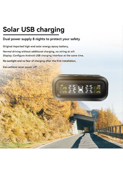 Rv/römork Lastik Basınç Izleme Sistemi 4 Harici Sensörlü Rv Tpms (Yurt Dışından) indirimleri