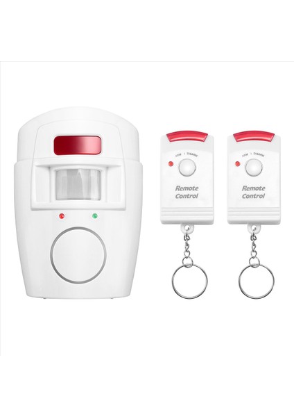 Kızılötesi Hareket Sensörü Alarmı - Ev/garajlar/dükkanlar Için Uygun 2 Uzaktan Kumandalı Hırsız Alarmı (Yurt Dışından)