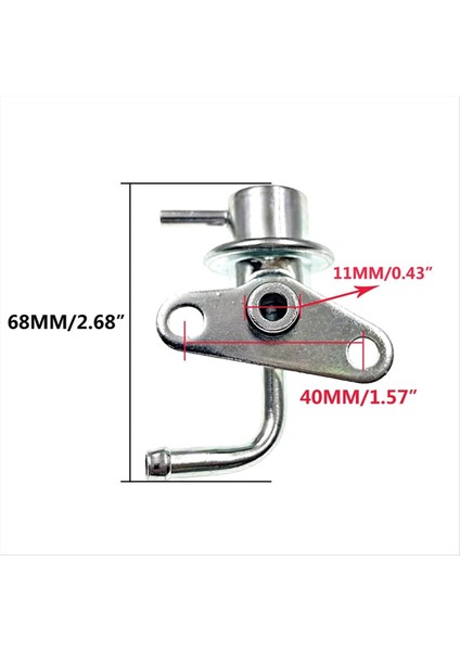 Yamaha Marine Outboard 2000-2005 F115/LF115 F225TXR 68V-13906-00 68V-13906-01-00 Için Efı Yakıt Basıncı Regülatörü (Yurt Dışından) modelleri