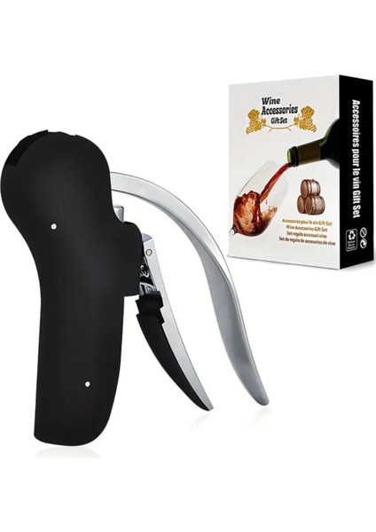 Tirbuşon Profesyonel Dökme Demir Şarap ve Şampanya Mantar Açacağı Güvenli Tutuşlu fiyatları