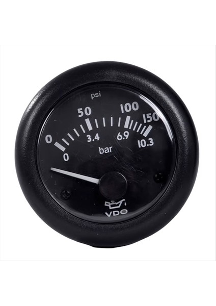 Otomotiv Gösterge Deniz Göstergesi Vdo Yağ Basınç Ölçer 52MM Dizel Motorlar Yağ Basınç Göstergesi 24V (Yurt Dışından) fırsatları