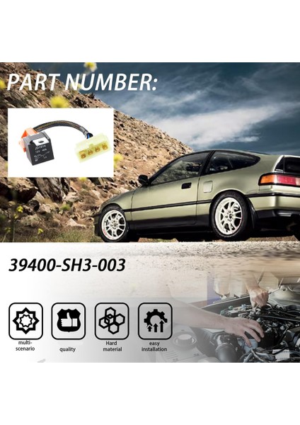 39400-SH3-003 Honda 88-91 Civic/crx 86-93 Integra 86-90 Efsanesi Için Yeni Ana Röle Dönüşüm Kiti (Yurt Dışından) indirimleri