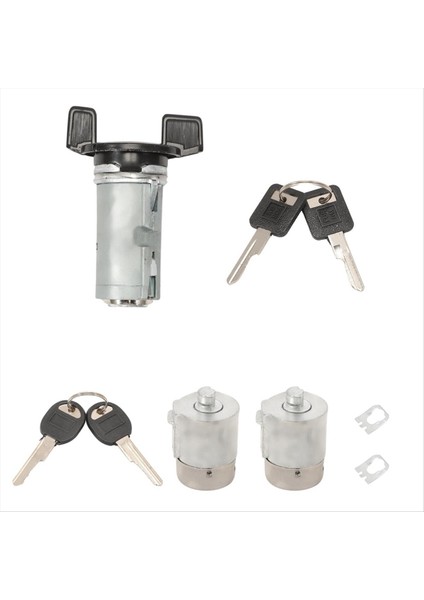 Ateşleme Kilit Silindir ve Kapı Kilit Silindir Kiti Chevy C1500 C2500 C3500 924-791 12300443 D1414B 701400 (Yurt Dışından)