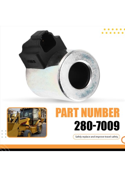 280-7009 2807009 12V Hidrolik Pompa Solenoid Bobini Tırtıl 416E 414E Tekerlek Yükleyici Backhoe Yedek Parçaları (Yurt Dışından) indirimleri