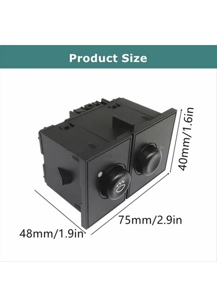 Gmc Sierra Için Sis Işığı Anahtarı 1500 2500 3500 Chevy Silverado 1500 2500 3500 Kargo Lambası Switch 15076588 15143597 (Yurt Dışından) fiyatları