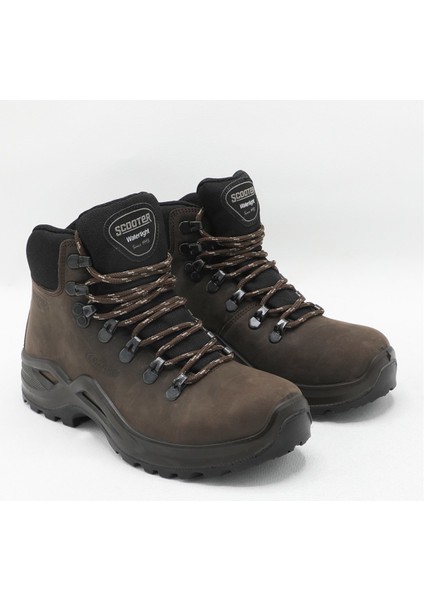 G1221CKO Koyu Kahve Crazy Deri Watertıght Outdoor Trekkin fiyatları