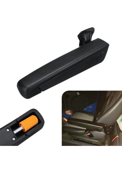 2 Adet Araba Evrensel Ayarlanabilir Araba Koltuğu Kol Dayama Rv Karavan Kamyon Otomobil Parçaları Sağ ve Sol (Yurt Dışından) fırsatları