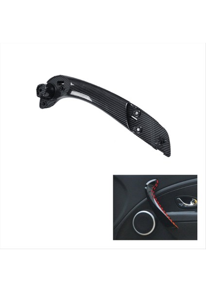 Araba Ön Sağ Iç Kapı Tutucu Renault Megane 3 2008-2016 Kapı Kolçak Iç Yan Yan Braket Karbon Fiber Desen (Yurt Dışından) fiyatları