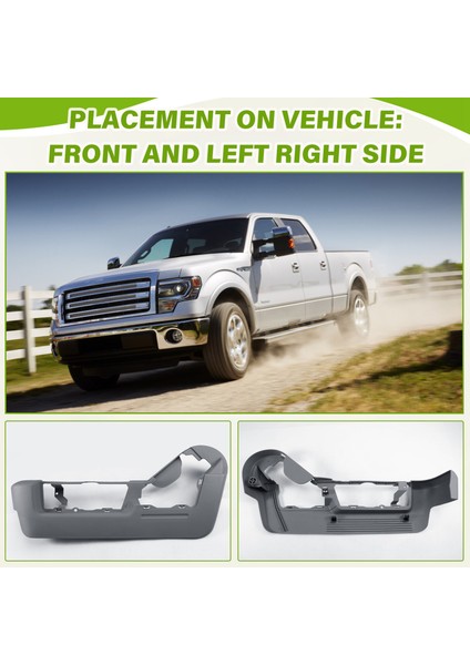 Ford F-150 Lincoln Mark Lt 2011-2014 Koltuk Yan Koruma Konutları BL3Z-1562187-AA L Için Araba Ön Koltuk Dış Çerçeve Paneli (Yurt Dışından) indirimleri