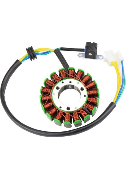93MM 18 Kutuplu Motosiklet Manyeto Jeneratör Linhai Parçaları Için Stator YP250 LH250 Atv Quad 250CC Motosiklet Aksesuarları (Yurt Dışından)