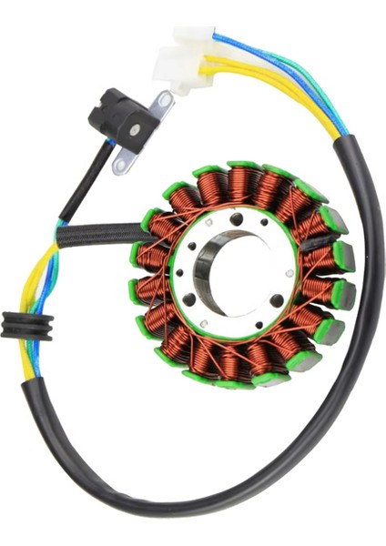 93MM 18 Kutuplu Motosiklet Manyeto Jeneratör Linhai Parçaları Için Stator YP250 LH250 Atv Quad 250CC Motosiklet Aksesuarları (Yurt Dışından) modelleri