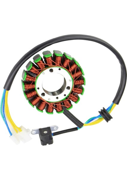 93MM 18 Kutuplu Motosiklet Manyeto Jeneratör Linhai Parçaları Için Stator YP250 LH250 Atv Quad 250CC Motosiklet Aksesuarları (Yurt Dışından) indirimleri