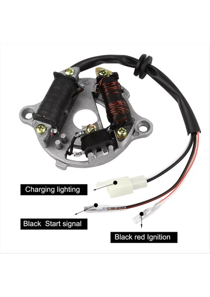 Yamaha Için 95MM PY50 PW50 PEEWEE50 QT50 Motosiklet Stator Magneto Montajı (Yurt Dışından) modelleri