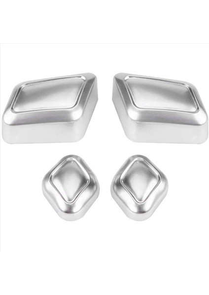 Mercedes Için 24X Benz C E Glk Gl ml Araba Koltuğu Ayar Düğmesi Anahtarı Kapak Dekoratif Etiket Trim Aksesuarları (Yurt Dışından) modelleri