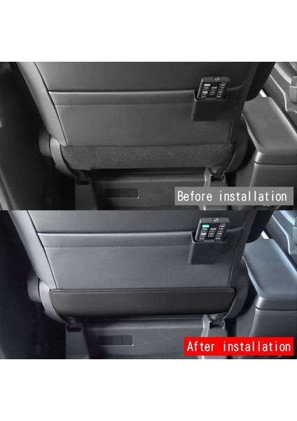 Toyota Sıenta 10 Seri Için Araç Pu Deri Koltuk Arka Koruma Yapı (Yurt Dışından) modelleri