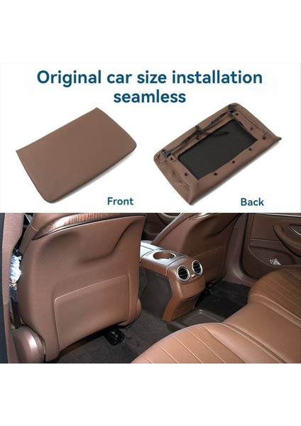 Araba Ön Koltuk Arka Cep Depolama Kapağı Koltuk Arka Depolama Klipsi Mercedes-Benz C E Glc Cls Sınıfı W205 W213 W253 Bej (Yurt Dışından) fırsatları
