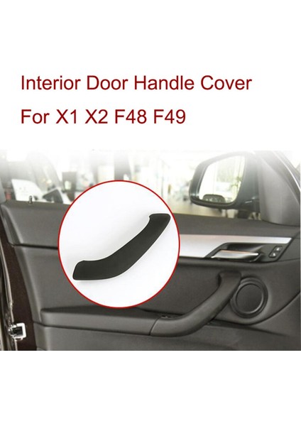 51417417513 Araba Sol Sağ Iç Kapı Çekme Kolu Kol Dayama Kapağı Kapağı For-Bmw X1 X2 F48 F49 F39 2016-2020 (Yurt Dışından) modelleri