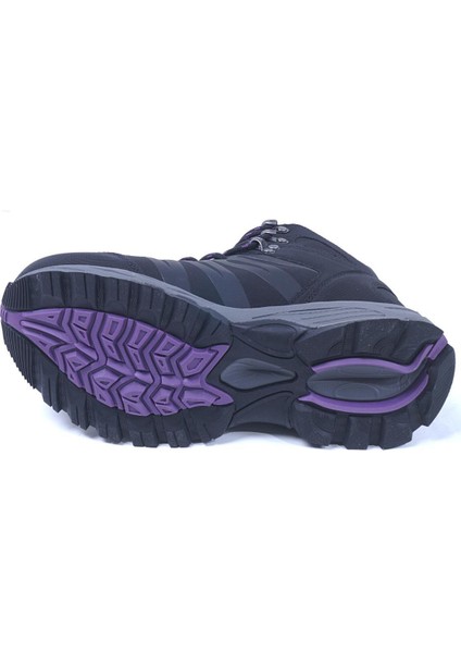 Andor Wmn Hı Siyah-Mor Su Geçirmez Bot