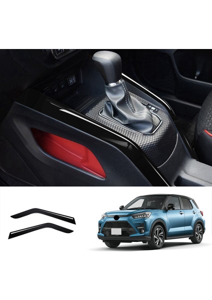 Toyota Remane 2020 Için Araba Merkezi Kontrol Paneli Koltuk Dekoratif Kapak Konsolu Konsol Kolçak Panel Çerçevesi (Yurt Dışından) fiyatları