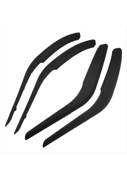 Bmw X1 E84 2010-2015 Için Araba Iç Kapı Kolu Çekme Paneli Kapağı 51412991775 51412991776 Siyah (Yurt Dışından)