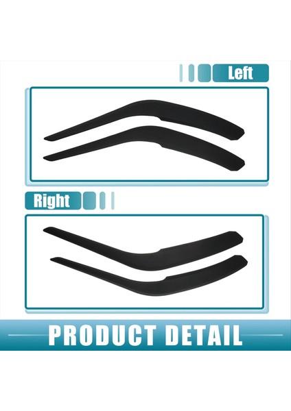 Bmw X1 E84 2010-2015 Için Araba Iç Kapı Kolu Çekme Paneli Kapağı 51412991775 51412991776 Siyah (Yurt Dışından) fırsatları